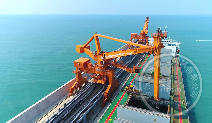 1500t/h煤炭螺旋卸船機